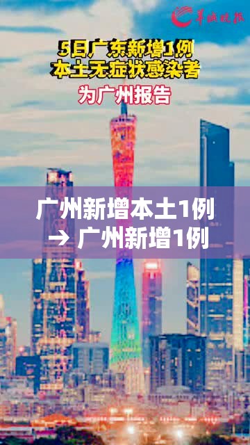广州新增本土1例 → 广州新增1例本土确诊活动轨迹 广州新增本土1例 → 广州新增1例本土确诊活动轨迹