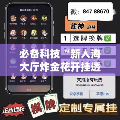 必备科技“新人海大厅炸金花开挂透视”(透视挂)辅助透视教程