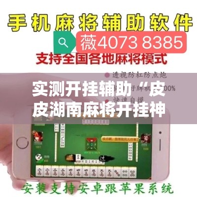 实测开挂辅助“皮皮湖南麻将开挂神器”透视开挂辅助教程