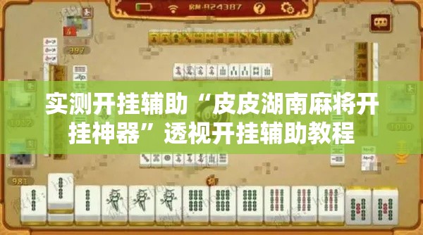 实测开挂辅助“皮皮湖南麻将开挂神器”透视开挂辅助教程