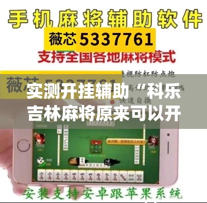 实测开挂辅助“科乐吉林麻将原来可以开挂”(透视挂)辅助透视教程