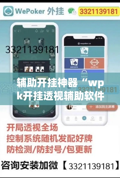 辅助开挂神器“wpk开挂透视辅助软件(辅助神器)开挂详细教程