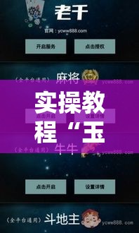 实操教程“玉海楼茶苑辅助器”透视开挂辅助教程