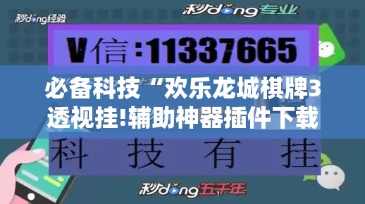 必备科技“欢乐龙城棋牌3透视挂!辅助神器插件下载 必备科技“欢乐龙城棋牌3透视挂!辅助神器插件下载