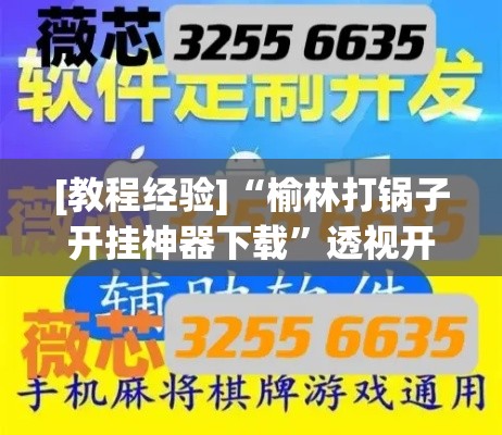 [教程经验]“榆林打锅子开挂神器下载”透视开挂辅助教程