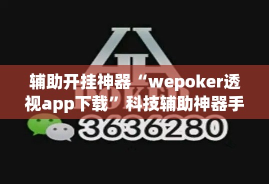 辅助开挂神器“wepoker透视app下载”科技辅助神器手机版教程