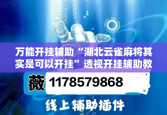 万能开挂辅助“湖北云雀麻将其实是可以开挂	”透视开挂辅助教程