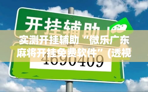 实测开挂辅助“微乐广东麻将开挂免费软件”(透视挂)辅助透视教程