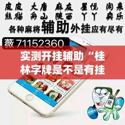 实测开挂辅助“桂林字牌是不是有挂”(透视挂)辅助透视教程