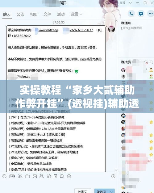 实操教程“家乡大贰辅助作弊开挂”(透视挂)辅助透视教程