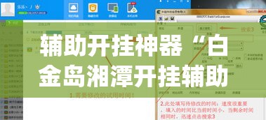 辅助开挂神器“白金岛湘潭开挂辅助方法”(透视挂)辅助透视教程