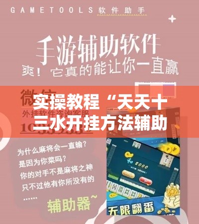实操教程“天天十三水开挂方法辅助”科技辅助神器手机版教程