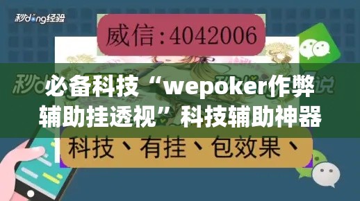 必备科技“wepoker作弊辅助挂透视	”科技辅助神器手机版教程