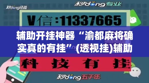 辅助开挂神器“渝都麻将确实真的有挂	”(透视挂)辅助透视教程