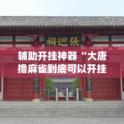 辅助开挂神器“大唐撸麻雀到底可以开挂吗”(透视挂)辅助透视教程