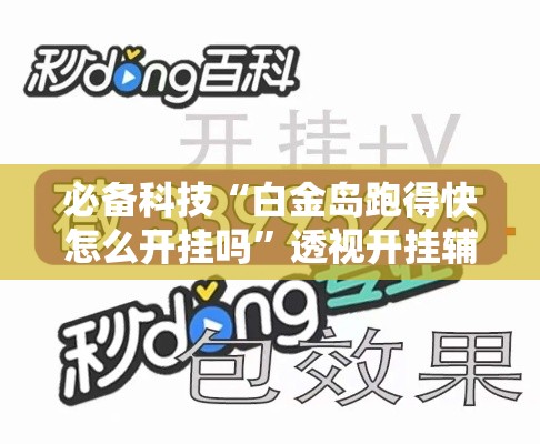 必备科技“白金岛跑得快怎么开挂吗”透视开挂辅助教程