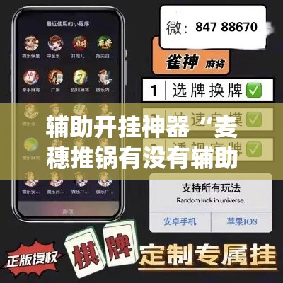 辅助开挂神器“麦穗推锅有没有辅助	”(透视挂)辅助透视教程