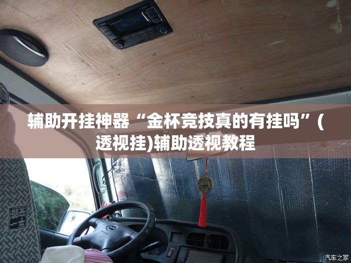 辅助开挂神器“金杯竞技真的有挂吗”(透视挂)辅助透视教程