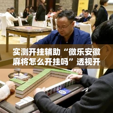 实测开挂辅助“微乐安徽麻将怎么开挂吗”透视开挂辅助教程