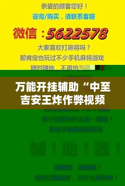 万能开挂辅助“中至吉安王炸作弊视频”透视开挂辅助教程