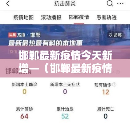 邯郸最新疫情今天新增—(邯郸最新疫情今天新增病例) 邯郸最新疫情今天新增—(邯郸最新疫情今天新增病例)