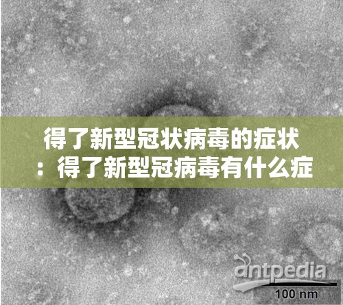 得了新型冠状病毒的症状：得了新型冠病毒有什么症状