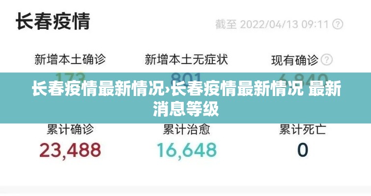长春疫情最新情况›长春疫情最新情况 最新消息等级 长春疫情最新情况›长春疫情最新情况 最新消息等级
