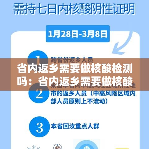 省内返乡需要做核酸检测吗:省内返乡需要做核酸检测吗今天 省内返乡需要做核酸检测吗:省内返乡需要做核酸检测吗今天