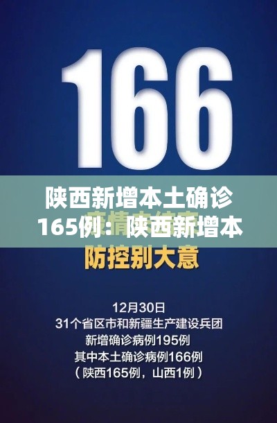 陕西新增本土确诊165例：陕西新增本土确诊165例是哪里的