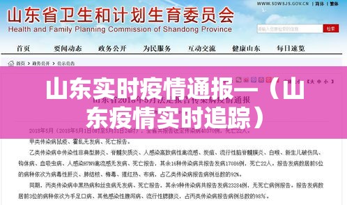 山东实时疫情通报—（山东疫情实时追踪）