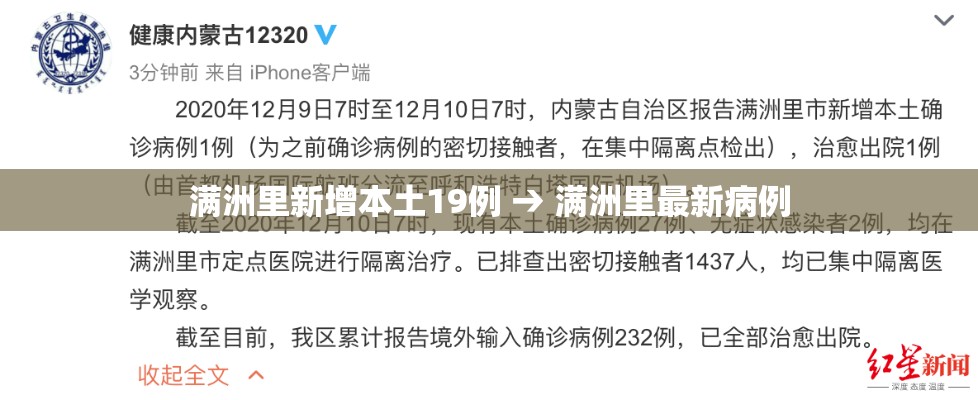 满洲里新增本土19例 → 满洲里最新病例 满洲里新增本土19例 → 满洲里最新病例