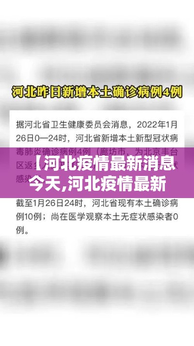 【河北疫情最新消息今天,河北疫情最新消息通告】 【河北疫情最新消息今天,河北疫情最新消息通告】