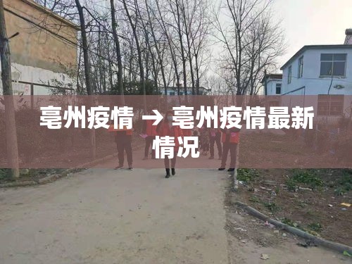 亳州疫情 → 亳州疫情最新情况