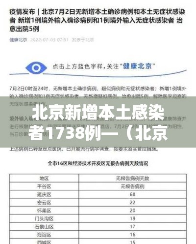 北京新增本土感染者1738例—（北京新增本土感染者1738例北京新增感染）