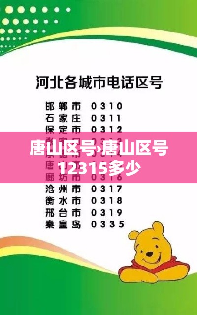 唐山区号›唐山区号12315多少 唐山区号›唐山区号12315多少