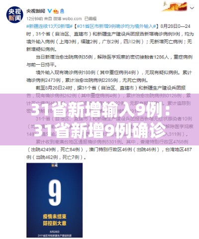 31省新增输入9例:31省新增9例确诊 31省新增输入9例:31省新增9例确诊